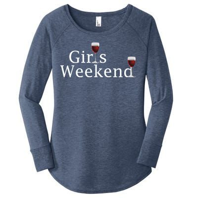 Girls Weekend Women's Perfect Tri Tunic Long Sleeve Shirt