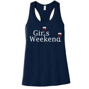 Girls Weekend Women's Racerback Tank