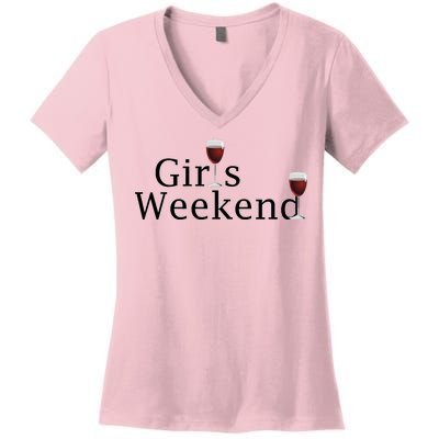 Girls Weekend Women's V-Neck T-Shirt