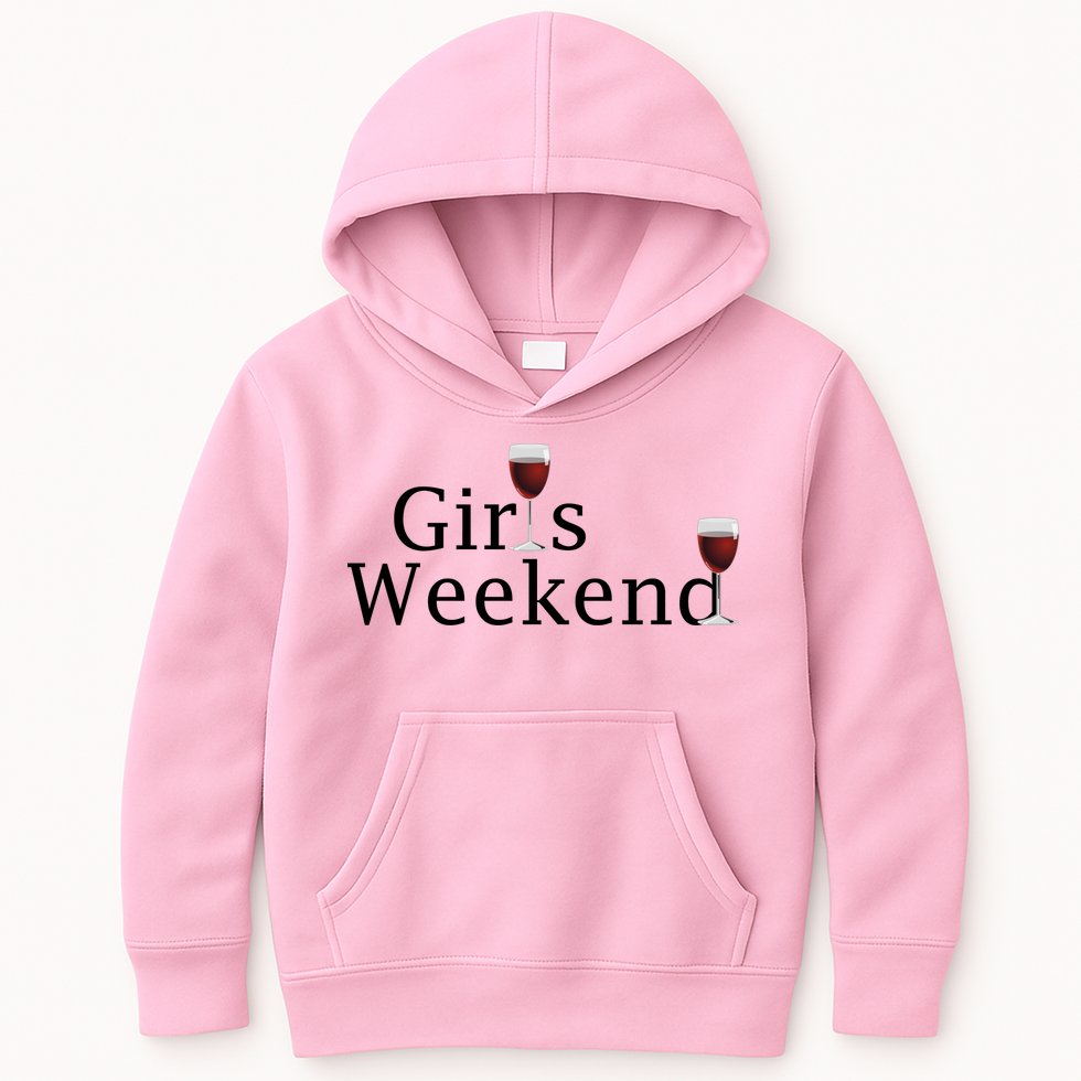 Girls Weekend Kids Hoodie
