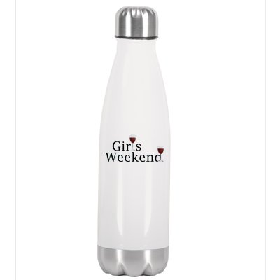 Girls Weekend Stainless Steel Insulated Water Bottle