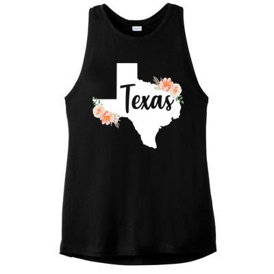 Girly Texas  Ladies PosiCharge Tri-Blend Wicking Tank