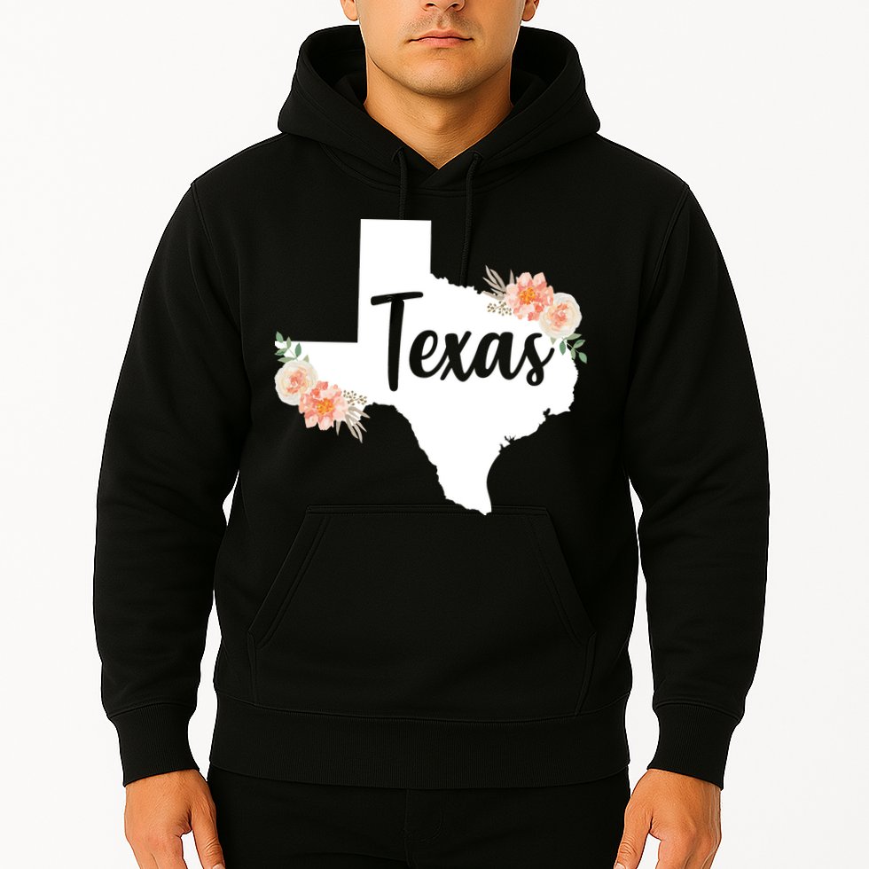 Girly Texas  Hoodie