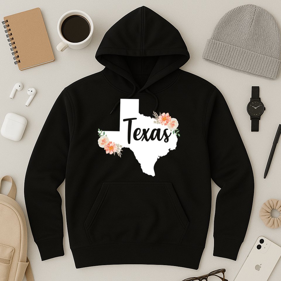 Girly Texas  Hoodie