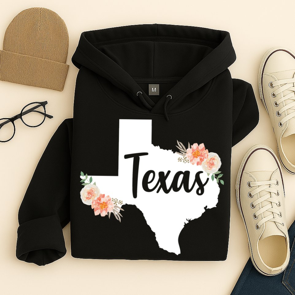 Girly Texas  Hoodie