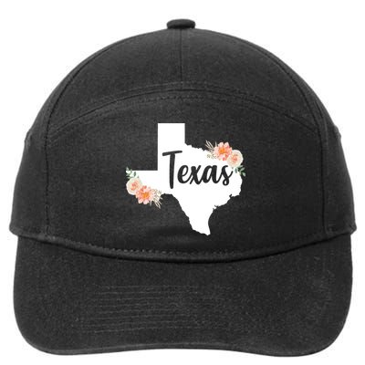 Girly Texas  7-Panel Snapback Hat