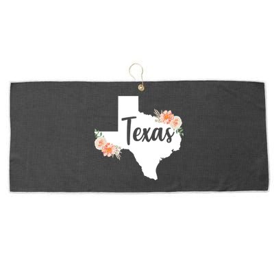 Girly Texas  Large Microfiber Waffle Golf Towel