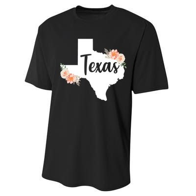 Girly Texas  Performance Sprint T-Shirt