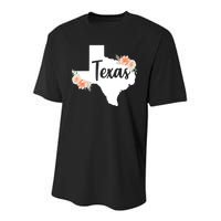 Girly Texas  Youth Performance Sprint T-Shirt