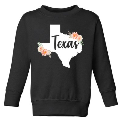 Girly Texas  Toddler Sweatshirt