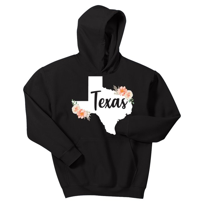 Girly Texas  Kids Hoodie