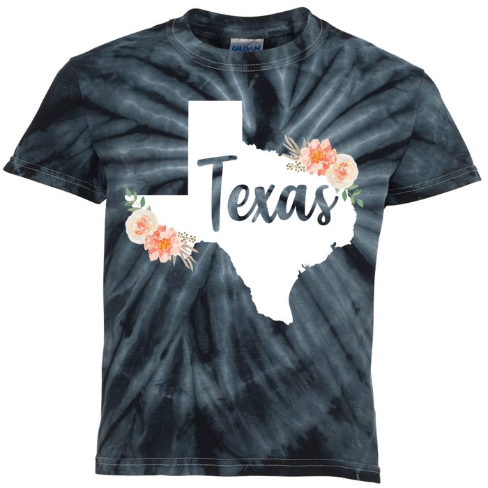 Girly Texas  Kids Tie-Dye T-Shirt