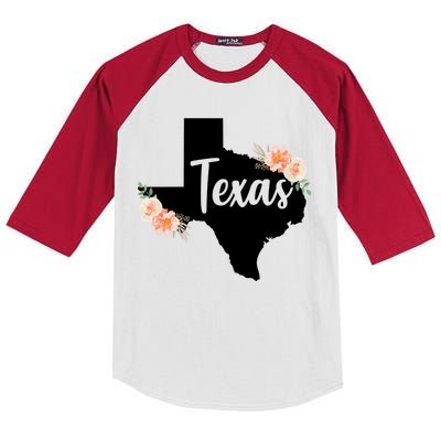 Girly Texas  Kids Colorblock Raglan Jersey