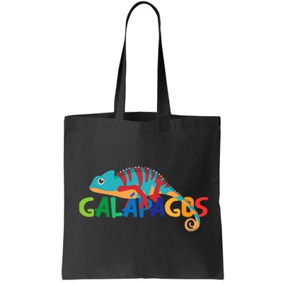 Galapagos Islands Summer Colorful Chameleon Exotic Animal Bag