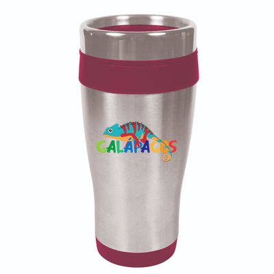 Galapagos Islands Summer Colorful Chameleon Exotic Animal 16oz Travel Tumbler