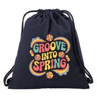 Groove Into Spring Trendy Spring Drawstring Bag