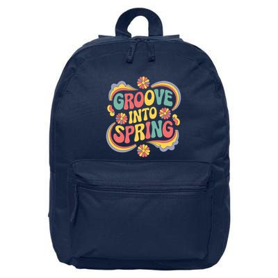 Groove Into Spring Trendy Spring 16 in Basic Backpack