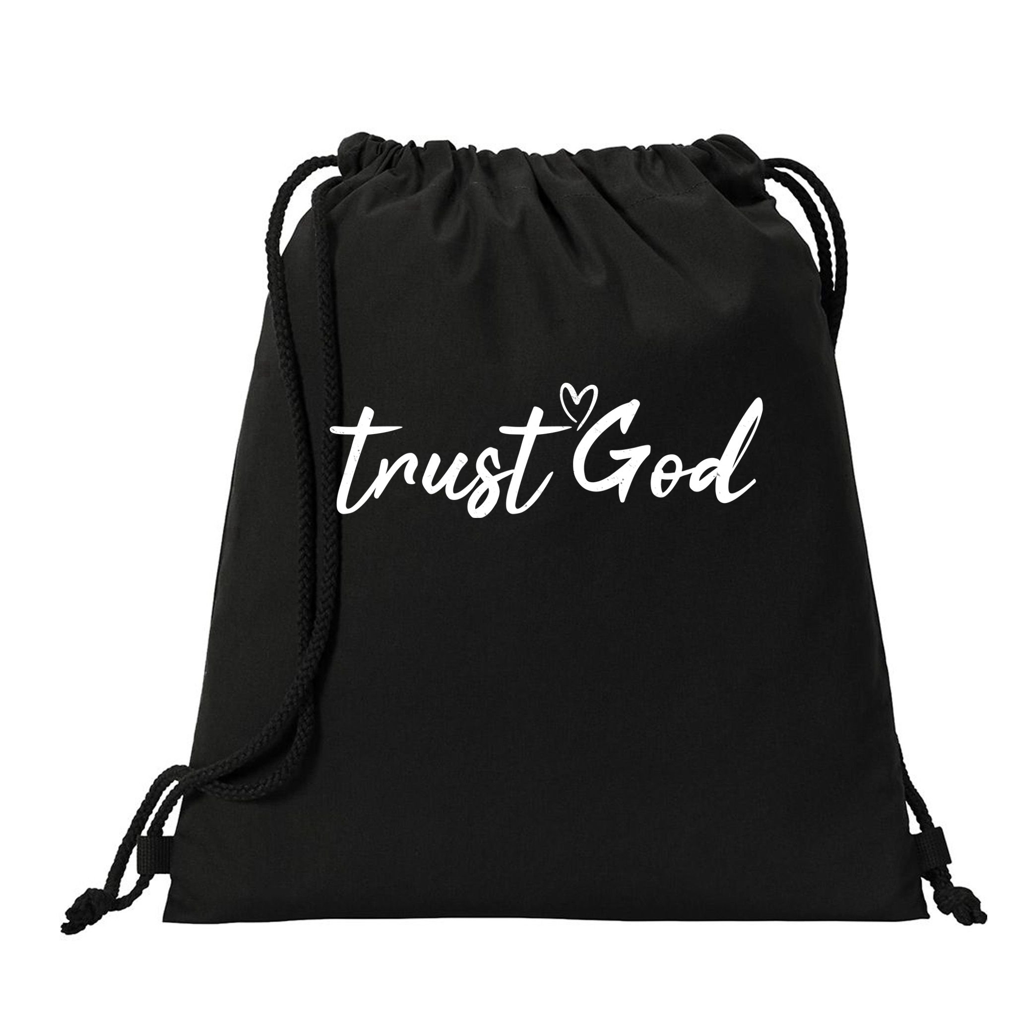 God Is Still Writing Your Story Stop Trying To Steal The Pen Trust God Drawstring Bag