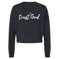 God Is Still Writing Your Story Stop Trying To Steal The Pen Trust God Cropped Pullover Crew