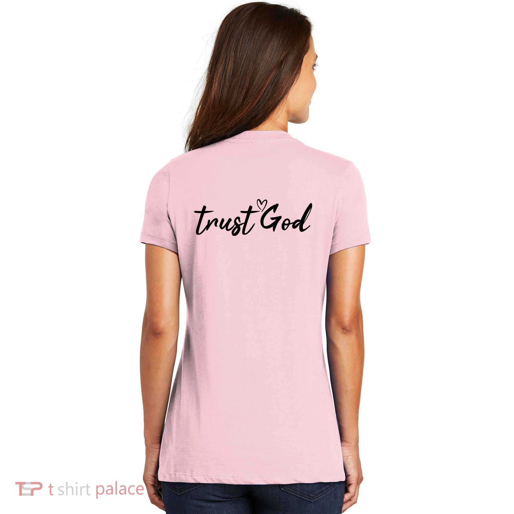God Is Still Writing Your Story Stop Trying To Steal The Pen Trust God Women's V-Neck T-Shirt