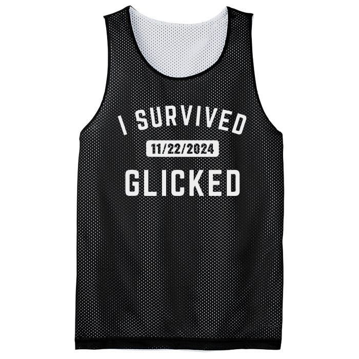 Glicked I Survived Glicked Wickiator 2024 Mesh Reversible Basketball Jersey Tank