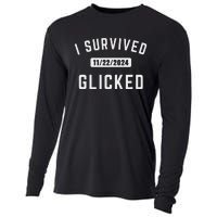 Glicked I Survived Glicked Wickiator 2024 Cooling Performance Long Sleeve Crew