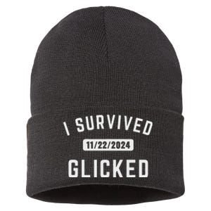 Glicked I Survived Glicked Wickiator 2024 Sustainable Knit Beanie