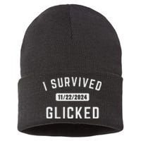 Glicked I Survived Glicked Wickiator 2024 Sustainable Knit Beanie