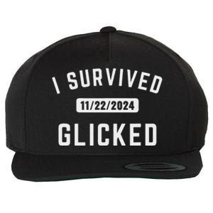 Glicked I Survived Glicked Wickiator 2024 Wool Snapback Cap