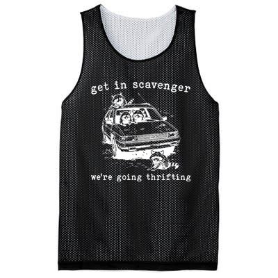 Get In Scavanger We Are Going Thrifting Mesh Reversible Basketball Jersey Tank