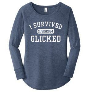 Glicked I Survived Glicked Wickiator Women's Perfect Tri Tunic Long Sleeve Shirt