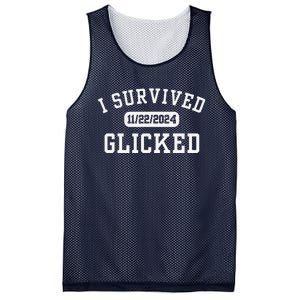 Glicked I Survived Glicked Wickiator Mesh Reversible Basketball Jersey Tank