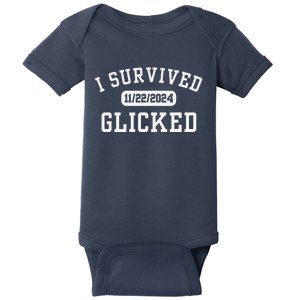 Glicked I Survived Glicked Wickiator Baby Bodysuit