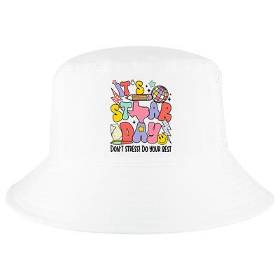 Groovy ItS Staar Day DonT Stress Do Your Best Test Day Cool Comfort Performance Bucket Hat