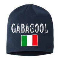 Gabagool Italian Slang Italian Saying Sustainable Beanie