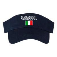 Gabagool Italian Slang Italian Saying Valucap Bio-Washed Visor