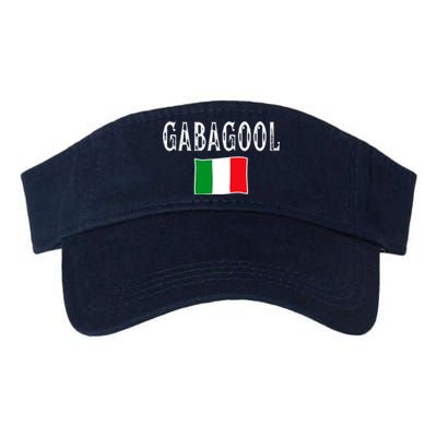 Gabagool Italian Slang Italian Saying Valucap Bio-Washed Visor