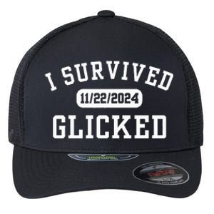 Glicked I Survived Glicked Wickiator Flexfit Unipanel Trucker Cap