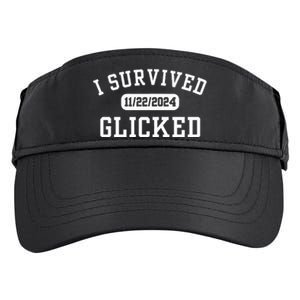 Glicked I Survived Glicked Wickiator Adult Drive Performance Visor