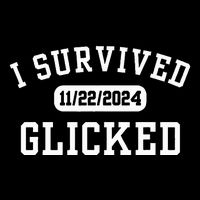 Glicked I Survived Glicked Wickiator Flat Bill Trucker Hat