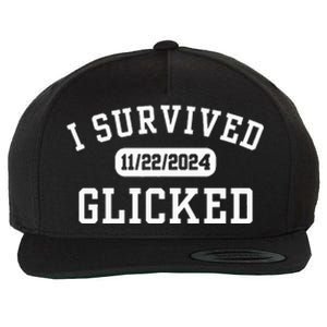 Glicked I Survived Glicked Wickiator Wool Snapback Cap