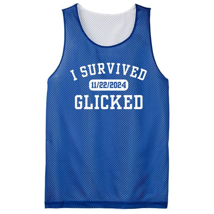 Glicked I Survived Glicked Wickiator Mesh Reversible Basketball Jersey Tank