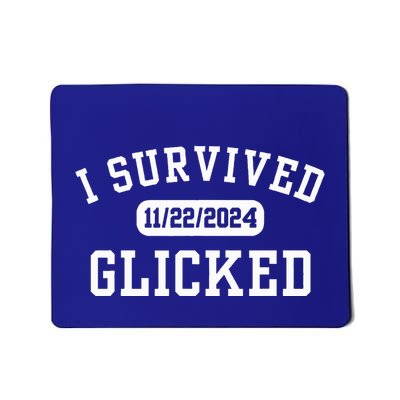 Glicked I Survived Glicked Wickiator Mousepad