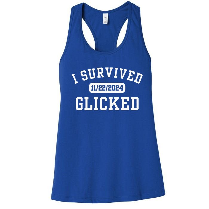 Glicked I Survived Glicked Wickiator Women's Racerback Tank