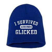 Glicked I Survived Glicked Wickiator Short Acrylic Beanie