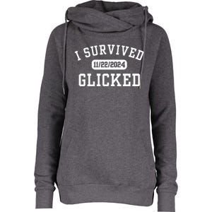 Glicked I Survived Glicked Wickiator Womens Funnel Neck Pullover Hood