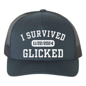 Glicked I Survived Glicked Wickiator Yupoong Adult 5-Panel Trucker Hat