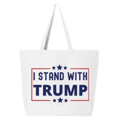 Great I Stand With Trump American Flag Vintage Gift 25L Jumbo Tote