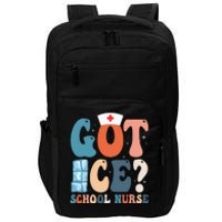 Got Ice School Nurse Impact Tech Backpack