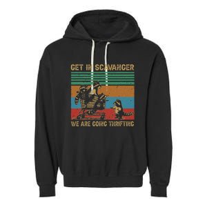 Get In Scavenger WeRe Going Thrifting Garment-Dyed Fleece Hoodie